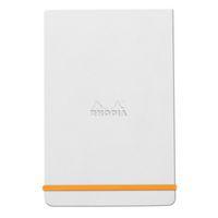 Rhodiarama Webnotepad rigide blanc A6 ligné + élastique - Image principale