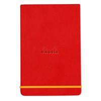 Rhodiarama Webnotepad rigide coquelicot A6 ligné + élastique - Image principale