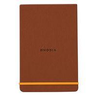 Rhodiarama Webnotepad rigide cuivre A6 ligné + élastique - Image principale