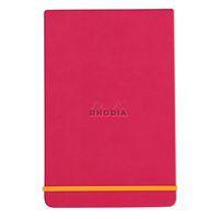 Rhodiarama Webnotepad rigide framboise A6 ligné + élastique - Image principale