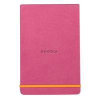 Rhodiarama Webnotepad rigide fuchsia A6 ligné + élastique - Image principale