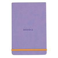 Rhodiarama Webnotepad rigide iris A6 ligné + élastique - Image principale