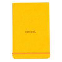 Rhodiarama Webnotepad rigide jonquille A6 ligné + élastique - Image principale