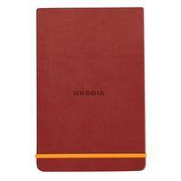 Rhodiarama Webnotepad rigide nacarat A6 ligné + élastique - Image principale