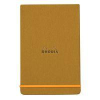 Rhodiarama Webnotepad rigide or A6 ligné + élastique - Image principale
