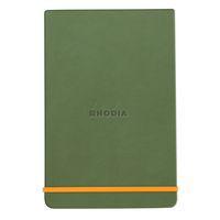 Rhodiarama Webnotepad rigide sauge A6 ligné + élastique - Image principale