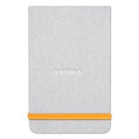 Rhodiarama Webnotepad rigide silver A6 ligné + élastique - Image principale
