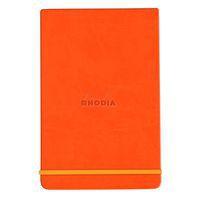 Rhodiarama Webnotepad rigide tangerine A6 ligné + élastique - Image principale