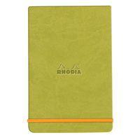 Carnet verticale rigide ligné 14,8 x 21 cm - Rhodia