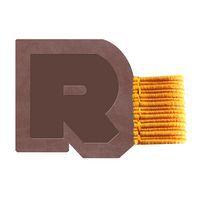 Porte-stylo autoadhésif chocolat pour blocs carnets et agendas - Image principale