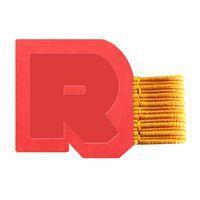 Porte-stylo autoadhésif corail pour blocs carnets et agendas - Image principale