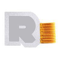 Porte-stylo autoadhésif silver pour blocs carnets et agendas - Image principale