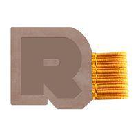 Porte-stylo autoadhésif taupe pour blocs carnets et agendas - Image principale