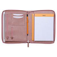 Petit conférencier bois de rose pour bloc carnet format A5 - Image principale