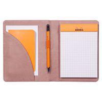 Livret porte-bloc n 13 bois de rose pour bloc ou carnet A6 - Image principale