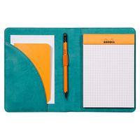 Livret porte-bloc n 13 paon pour bloc ou carnet format A6 - Image principale