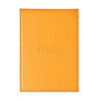 Porte-bloc orange avec porte-crayon + bloc n 11 5x5 - Image principale
