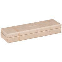 Rhodiarama plumier simili cuir italien 21x5,5x3 cm beige - Image principale