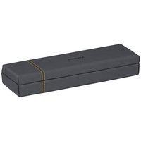 Rhodiarama plumier simili cuir italien 21x5,5x3 cm titane - Image principale