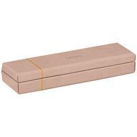 Plumier simili cuir italien 21x5,5x3 cm touche rose - Image principale