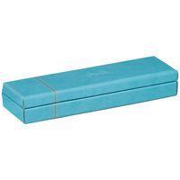 Rhodiarama plumier simili cuir italien 21x5,5x3 cm turquoise - Image principale