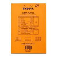 Bloc agrafé orange Giant Pad N 15 14,8x21 cm 150f 80g - Image 5