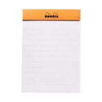 Bloc agrafé orange N 11 7,4x10,5 cm 80 feuillets 80g - Image 4