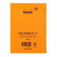 Bloc agrafé orange N 13 10,5x14,8 cm 80 feuillets 80g thumbnail image 7