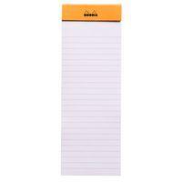 Bloc agrafé orange N 8 7,4x21 cm 80 feuillets 80g - Image 4