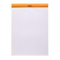 Bloc agrafé orange N 18 21x29,7 cm 80 feuillets 80g - Image 4