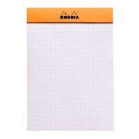 Bloc agrafé orange N 13 10,5x14,8 cm 80 feuillets 5x5 80g - Image 5