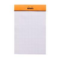 Bloc agrafé orange N 14 11x17 cm 80 feuillets 5x5 80g - Image 2
