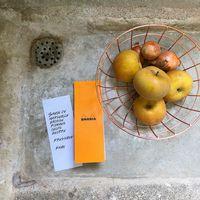 Bloc agrafé orange N 8 7,4x21 cm 80 feuillets 5x5 80g thumbnail image 3