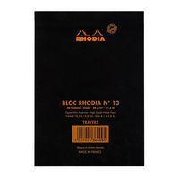 Bloc agrafé noir N 13 10,5x14,8 cm 80 feuillets 80g - Image 3