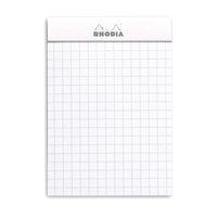 Bloc agrafé blanc N 11 7,4x10,5 cm 80 feuillets 5x5 80g - Image 3