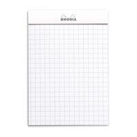 Bloc agrafé blanc N 12 8,5x12 cm 80 feuillets 5x5 80g thumbnail image 3
