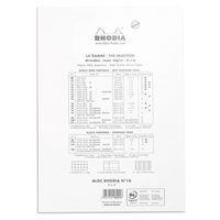 Bloc agrafé blanc N 18 21x29,7 cm 80 feuillets 5x5 80g - Image 3