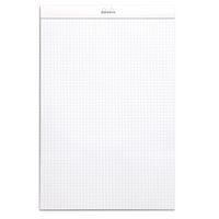Bloc agrafé blanc N 19 21x31,8 cm 80 feuillets 5x5 80g thumbnail image 2