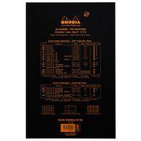 Bloc agrafé noir N 20 21x31,8 cm 5x5 perforation 4 trous 80g - Image 3
