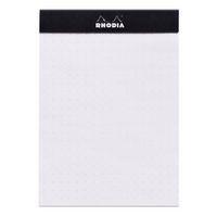 Bloc agrafé noir dotpad N 12 8,5x12 cm 80 feuillets 80g - Image 2