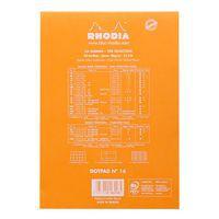 Bloc agrafé orange dotpad N 16 14,8x21 cm 80 feuillets 80g thumbnail image 3
