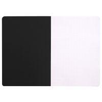 Cahier piqué noir dot 21x29,7cm 96 pages non détachables 80g - Image 3
