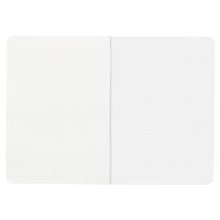 Cahier piqué blanc dot 14,8x21 cm 96 pages non détachables - Image 3