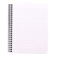Notebook reliure intégrale blanc ligné 16x21 cm 160 pages - Image 2