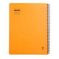 Meeting book reliure intégrale orange A4+, pages imprimées thumbnail image 3
