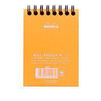 Bloc reliure intégrale orange dot 7,5x10,5 cm 80 feuillets - Image 2
