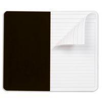 Carnet souple élastique orange 9x14 cm ligné avec cadre thumbnail image 3