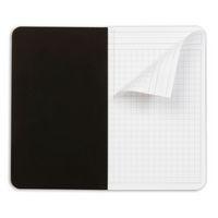 Carnet souple élastique orange 9x14 cm 5x5 avec cadre - Image 3