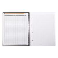 Notebook Rhodiactive 90g intégrale A4+ 5x5 margé + cadre - Image 3