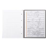 Notebook Rhodiactive 90g intégrale A4+ 5x5 margé + cadre - Image 4